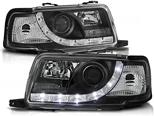 LED Scheinwerfer Set für Audi 80 B4 1991-1994 in schwarz von CR-Lights