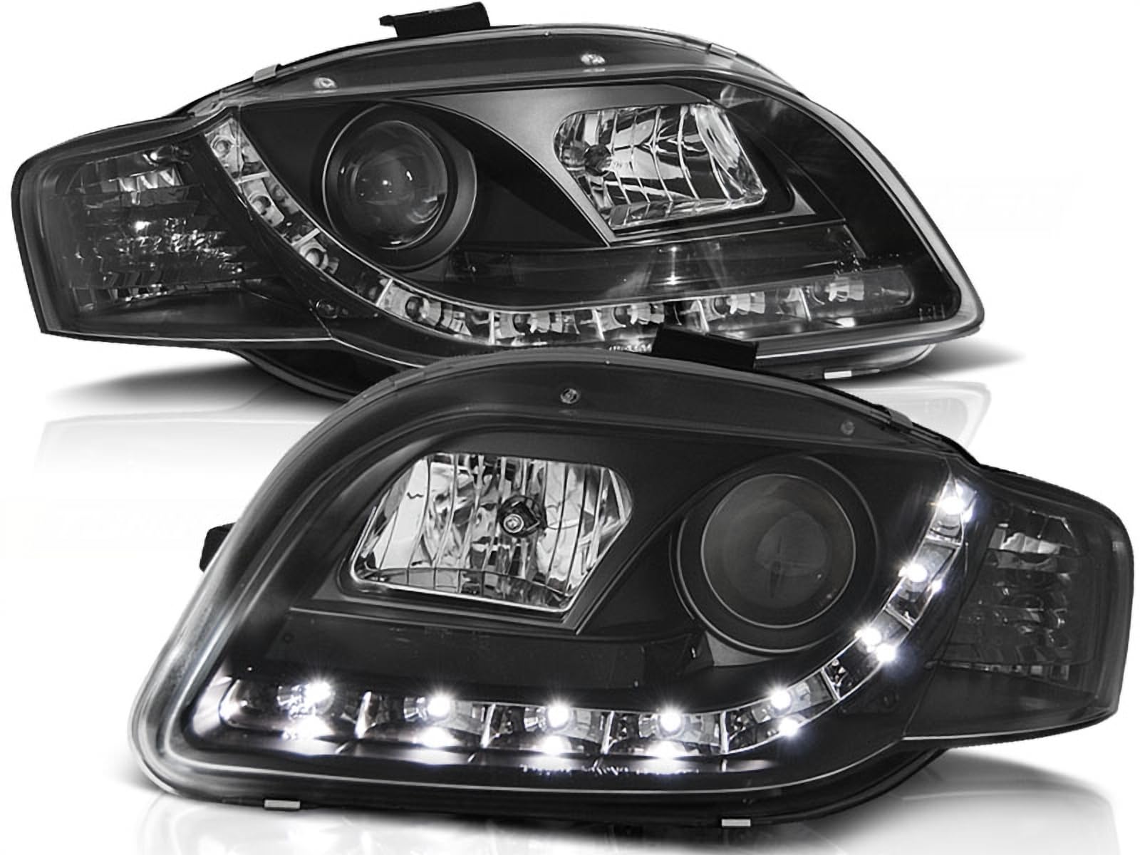 Led Scheinwerfer Set in schwarz für Audi A4 B7 Led Scheinwerfer Set in schwarz für Audi A4 B7 von CR-Lights