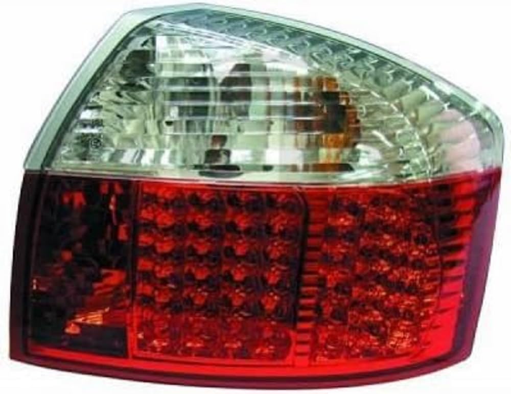 in.pro. 1017995 HD Rückleuchten LED Kristall Audi A4 Limousine 00-04, rot - weiß von CR-Lights