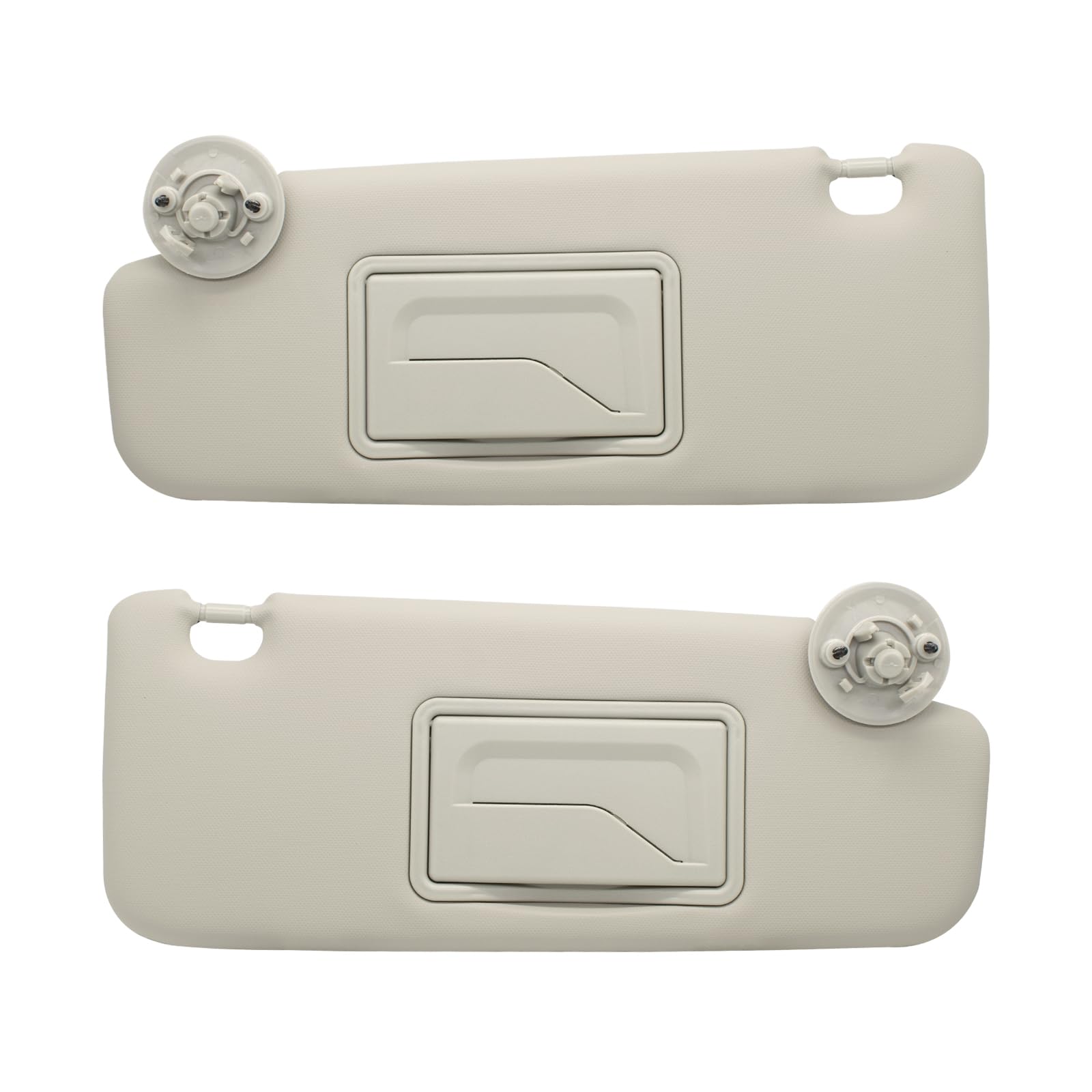 Sonnenblende für Fahrer Links und Beifahrer, rechts, kompatibel mit Chevy Sonic 2012-2019 Spark 2013-2016, Ersatznummer P95327509 P95327507, Farbe: Grau Sonnenblende für Fahrer Links und Beifahrer, rechts, kompatibel mit Chevy Sonic 2012-2019 Spark 2013-2016, Ersatznummer P95327509 P95327507, Farbe: Grau von CRAZYPARTS