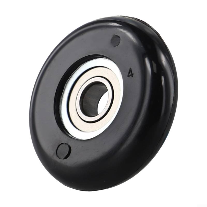Sitzräder aus Nylon und Stahl für Ruderer und Fitnessgeräte, zuverlässig gesichert, 8 x 40 x 10 mm (4 Stück) von CRIDENG