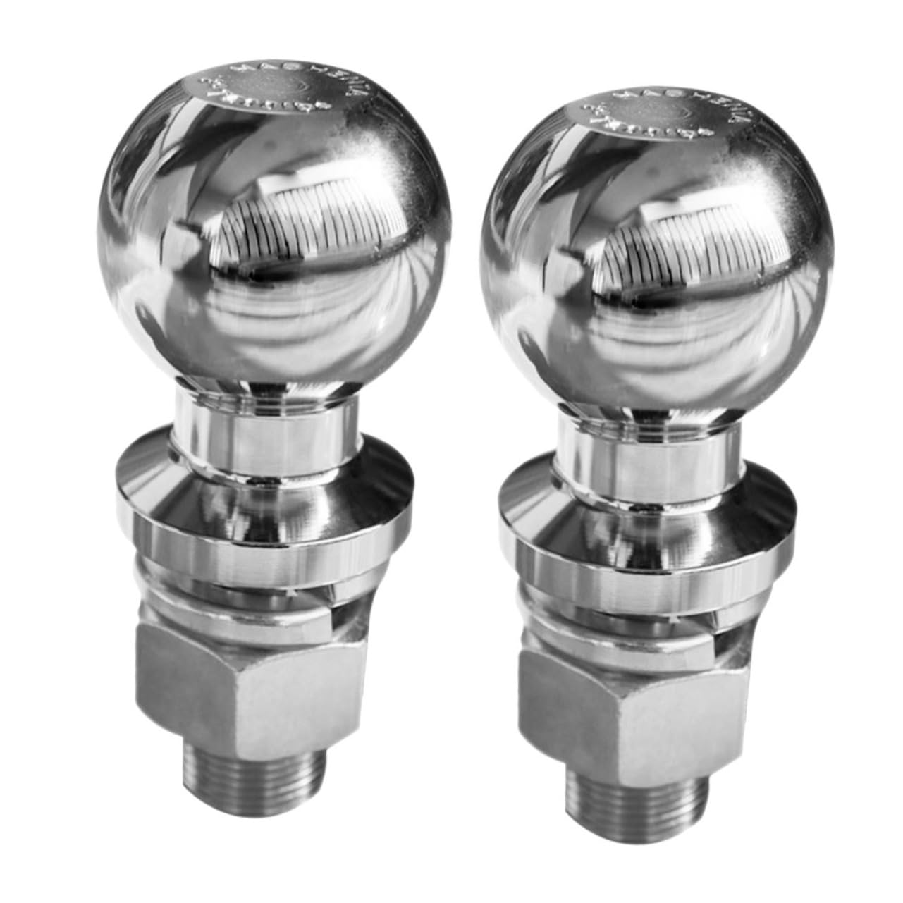 CRILSTYLEO 2 Stücke Anhänger Kugelgelenk Anhängerkupplung Ball Tow Hitch Ball Anhänger Kugelkupplung CRILSTYLEO 2 Stücke Anhänger Kugelgelenk Anhängerkupplung Ball Tow Hitch Ball Anhänger Kugelkupplung von CRILSTYLEO