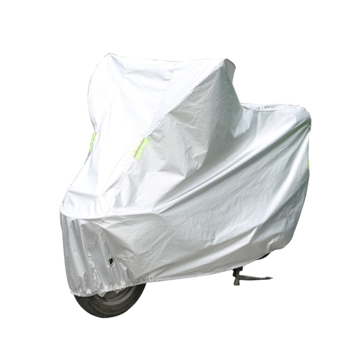 CRILSTYLEO Motorradabdeckung XL Wetterfeste Schutzplane Für Motorräder UV Schutz Staubdicht Schneeschutz Silbern Für Elektromotorräder Und Motorroller Universell Einsetzbar Robuste CRILSTYLEO Motorradabdeckung XL Wetterfeste Schutzplane Für Motorräder UV Schutz Staubdicht Schneeschutz Silbern Für Elektromotorräder Und Motorroller Universell Einsetzbar Robuste von CRILSTYLEO