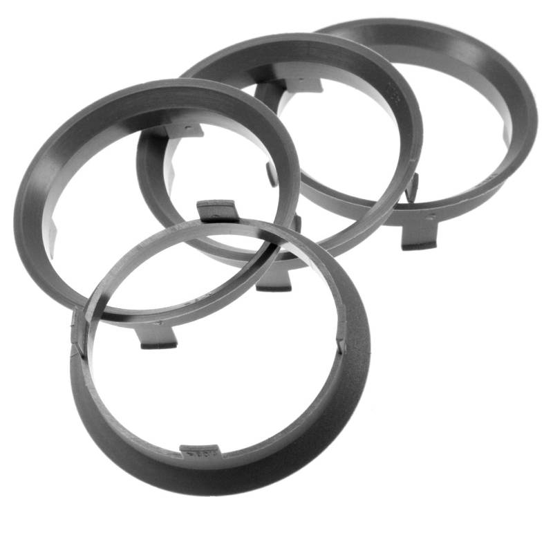 4X Zentrierringe 60,1 x 57,1 mm dunkelgrau Felgen Ringe Made in Germany von RKC