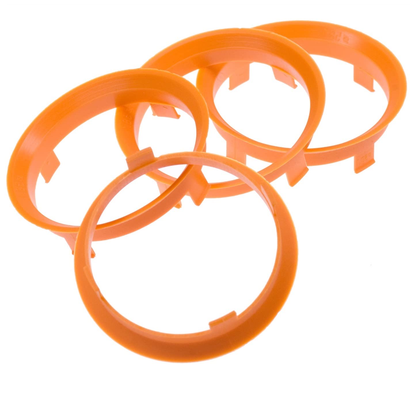 4X Zentrierringe 60,1 x 58,1 mm orange Felgen Ringe Made in GermanyF von RKC