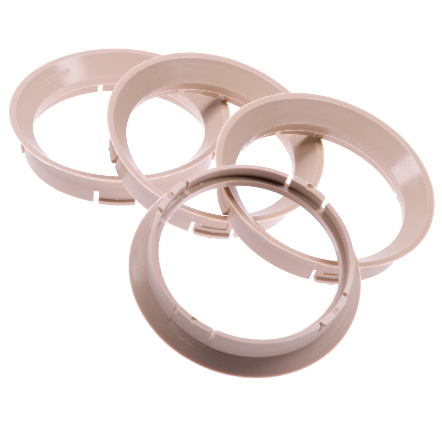 4X Zentrierringe 64,0 x 57,1 mm beige Felgen Ringe Made in Germany von RKC