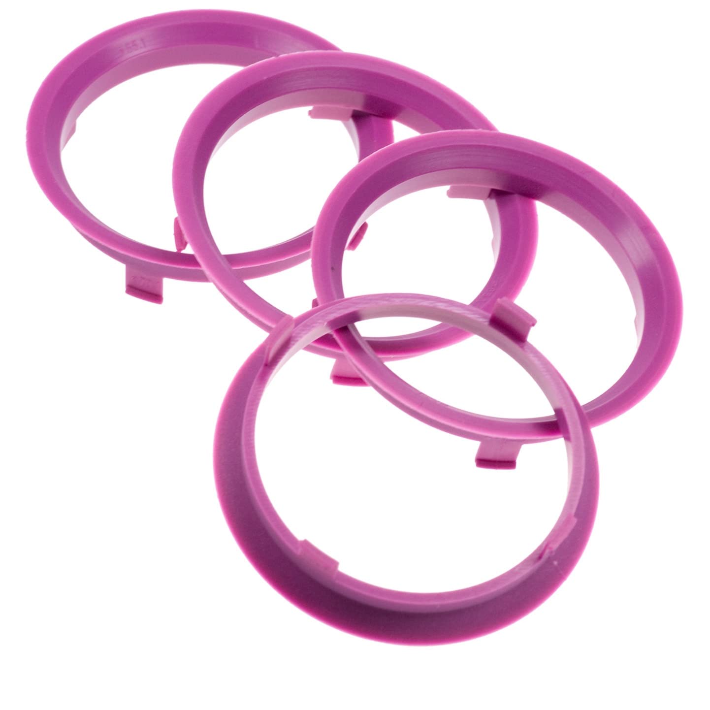 4X Zentrierringe 70,1 x 65,1 mm violett Felgen Ringe Made in Germany von RKC