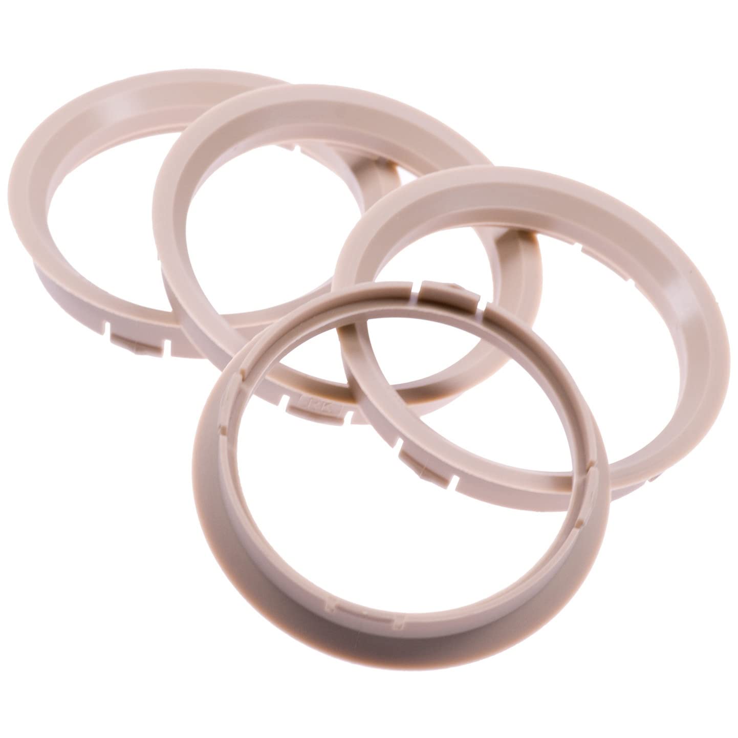 4X Zentrierringe 74,1 x 67,1 mm beige Felgen Ringe Made in Germany von RKC