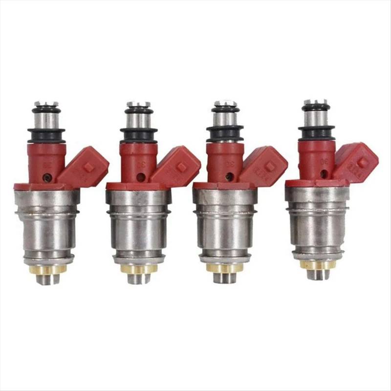 4 Stück 16600-86G10 1660086G00 Kraftstoffeinspritzdüsen für den Automobilbereich, für Nissan Pickup D21 2.4 von CRSUZSOU