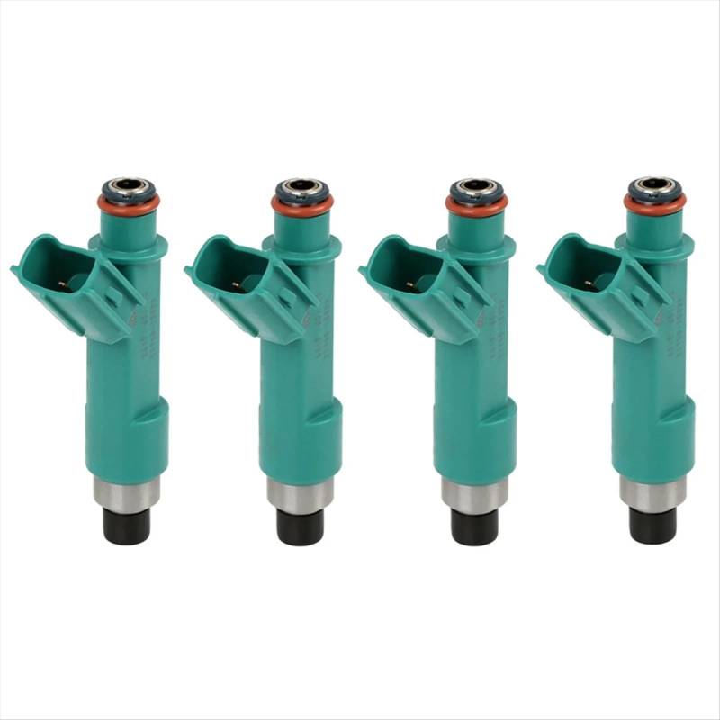 4 Stück Auto-Kraftstoffeinspritzdüsen 23250-28080, für Toyota Camry RAV4 2.4L 2004-2008 von CRSUZSOU