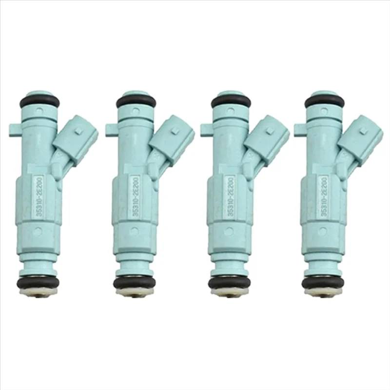 4 Stück brandneue, Einspritzdüsen für Hyundai, für Kia XI35 35310-2E200 353102E200 von CRSUZSOU