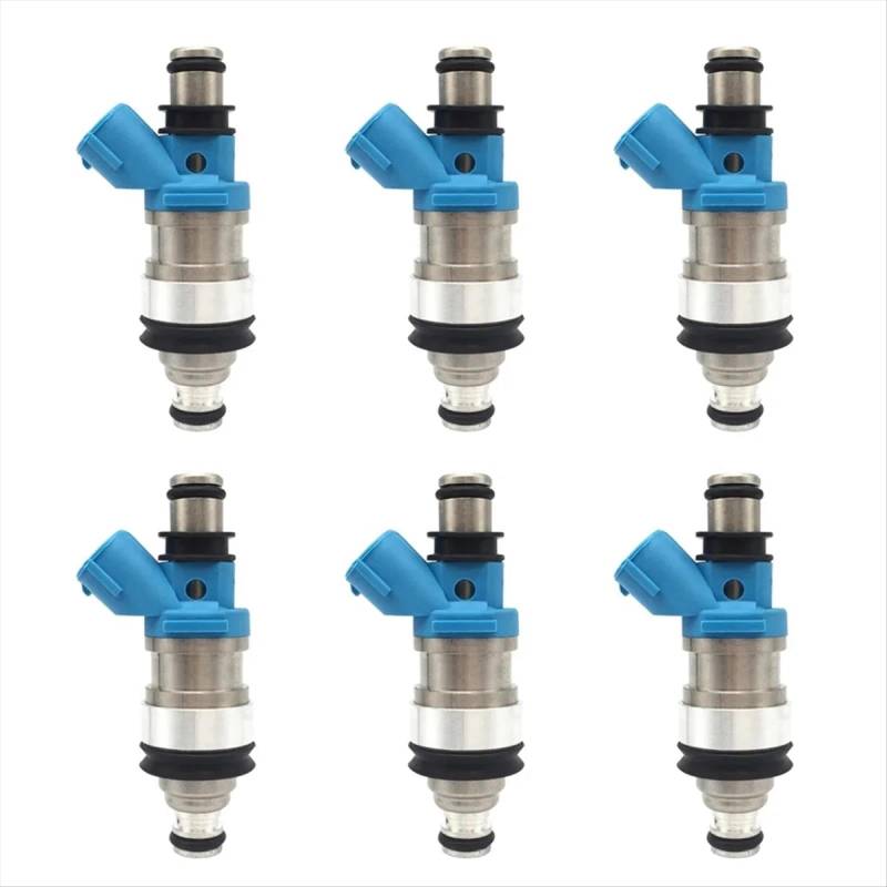 6 Stück 23250-20010 23209-20010 Kraftstoffeinspritzdüsen für Kraftfahrzeuge, für Lexus ES300 Toyota 3.0L V6 1994-2003 von CRSUZSOU