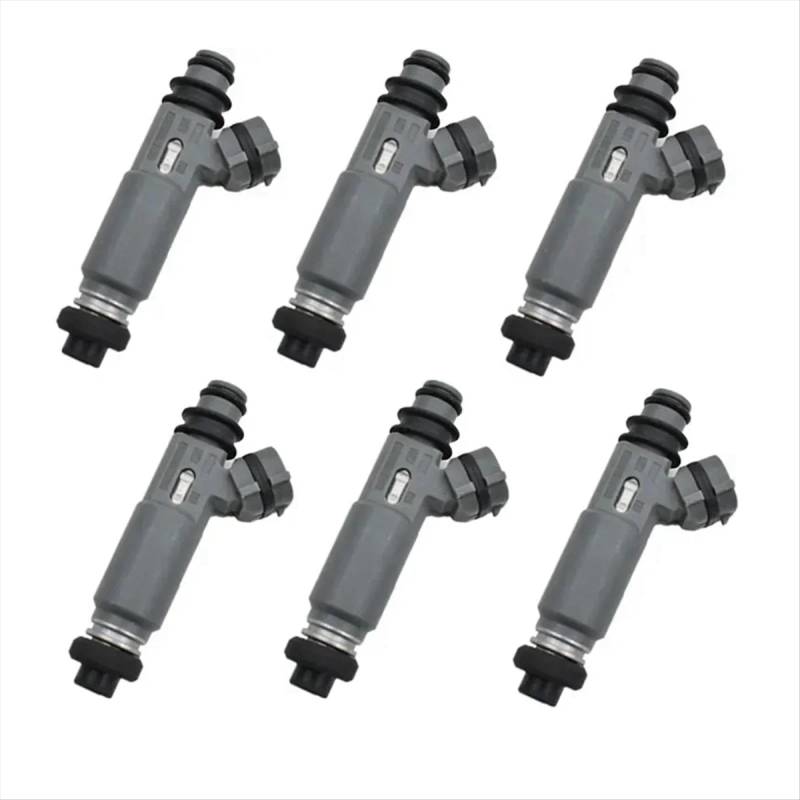 6-teilige Einspritzdüsen für Autos, für Mazda Protege 1.5L 1.6L 1997-2003 195500-3110 von CRSUZSOU
