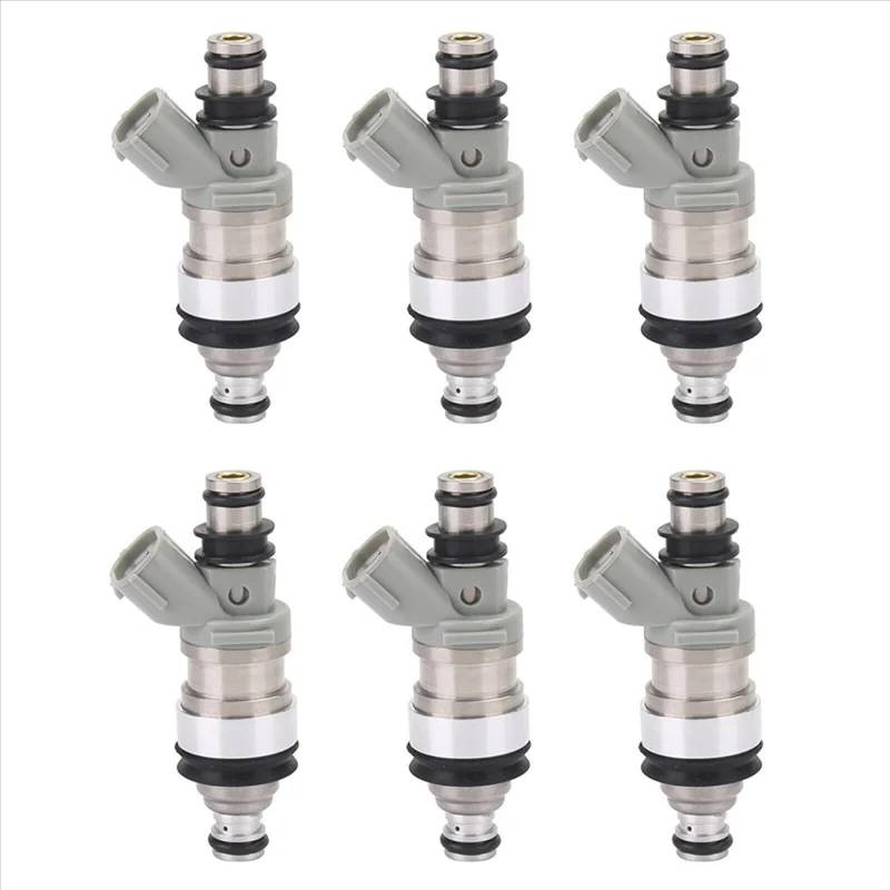 6-teilige Einspritzdüsen passend für Toyota T100 Tacoma 4Runner 1996-1998 3.4L 23250-62030 23209-62030 von CRSUZSOU