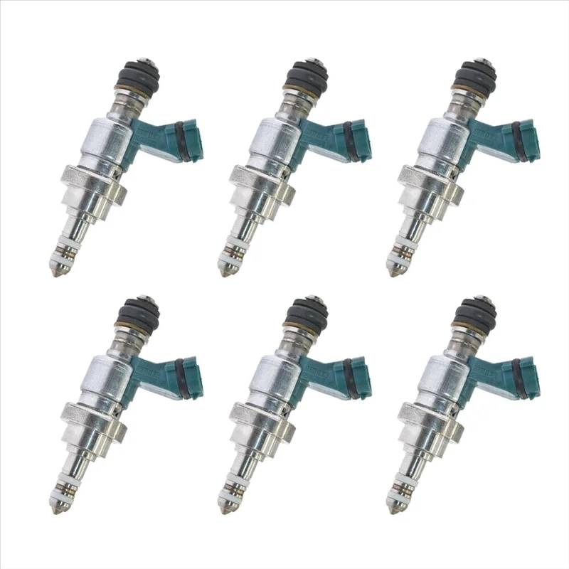 6X 23250-31020 Kraftstoff Injektor Düse Fit, für Toyota Mark Braun, für Lexus IS250 GS300 von CRSUZSOU