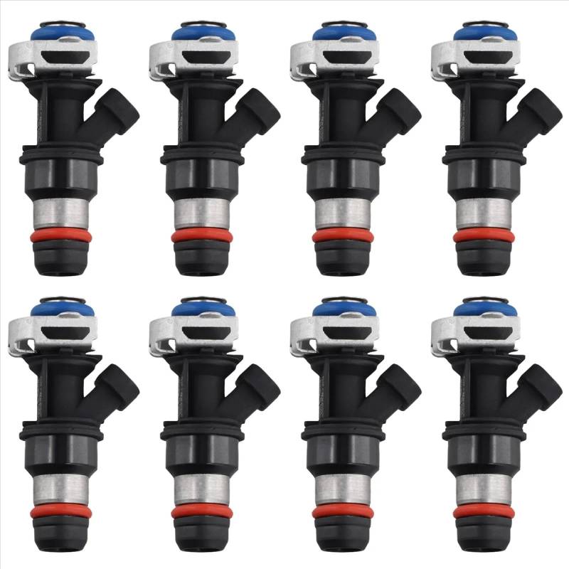 8X 42lb 440cc Neue Kraftstoff Injektor Düse 25348180, für Chevrolet GMC Marine 8,1 L V8 von CRSUZSOU