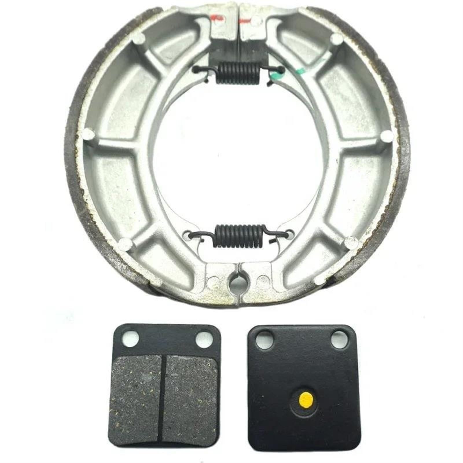 Scheibenbremsbeläge Für SUZUKI DR125SE Für Jebel 125 1993-2001 DR200SE Für Jebel 200 1993-2013 DR 125SE 200SE Motorrad-Bremsbeläge Vorne Und Hinten Schuhsatz Feststellbremse(Black Silver-Front Rear Pa Scheibenbremsbeläge Für SUZUKI DR125SE Für Jebel 125 1993-2001 DR200SE Für Jebel 200 1993-2013 DR 125SE 200SE Motorrad-Bremsbeläge Vorne Und Hinten Schuhsatz Feststellbremse(Black Silver-Front Rear Pa von CRTQNS