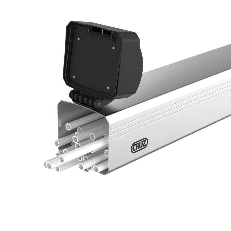 CRUZ Pipe Carrier 2m (2 Meter) - Zubehör für den sicheren Transport von Rohren auf dem Dach eines leichten Nutzfahrzeugs. von CRUZ