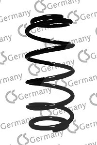 Cs Germany Fahrwerksfeder [Hersteller-Nr. 14.319.003] für Mercedes-Benz von CS Germany