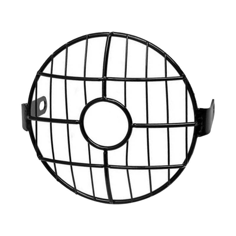 CSABFGDK Schutzgitter für Frontscheinwerfer, Gitter für Scheinwerfer, Motorrad, Netzabdeckung für Scheinwerfer, Motorrad, für Cafe Cruiser von CSABFGDK