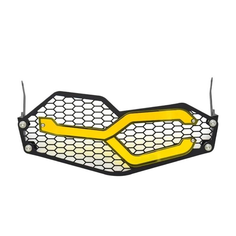 CSABFGDK Schutzgitter für Scheinwerfer, Schutzabdeckung für Motorradscheinwerfer, Schutzabdeckung für Frontscheinwerfer für F850GS für Adventure F 850 GS F750GS 2018-2024 von CSABFGDK