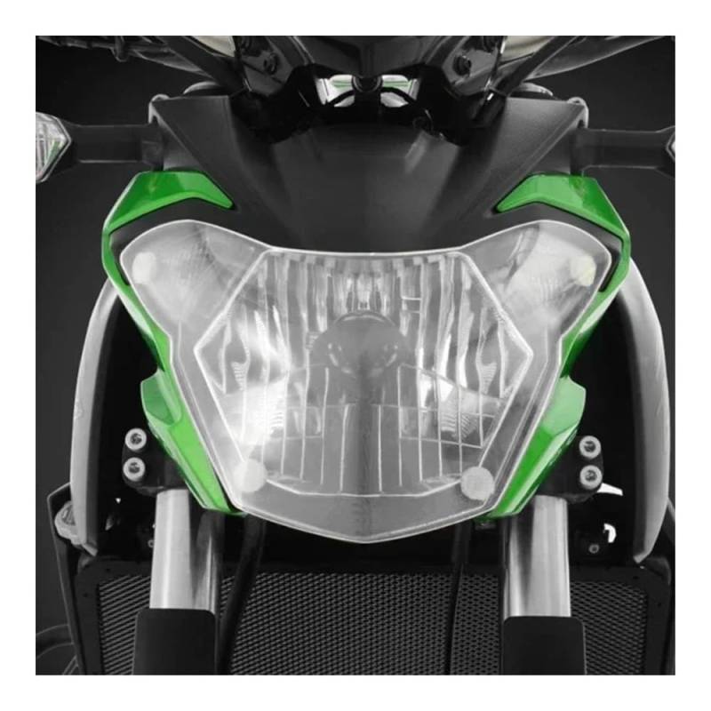 CSABFGDK Schutzgitter für Scheinwerfer, Schutzabdeckung für Motorradscheinwerfer, Schutzzubehör für Z650 2017 von CSABFGDK