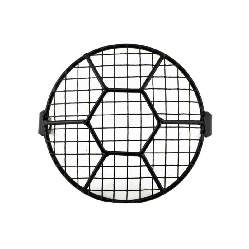 Schutzgitter für Scheinwerfer, Scheinwerferabdeckung für Motorrad, Netzgitter, Frontlampe, Schutzgitterabdeckung, Scheinwerferabdeckung für Cafe Cruiser von CSABFGDK