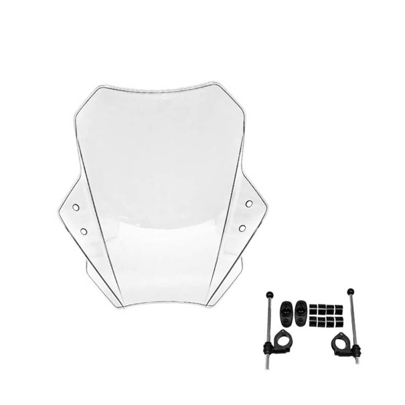 Windschutzscheibe, Motorrad, verstellbar, für CFMOTO CLX700 für CB1000R MT07 MT09 von CSABFGDK