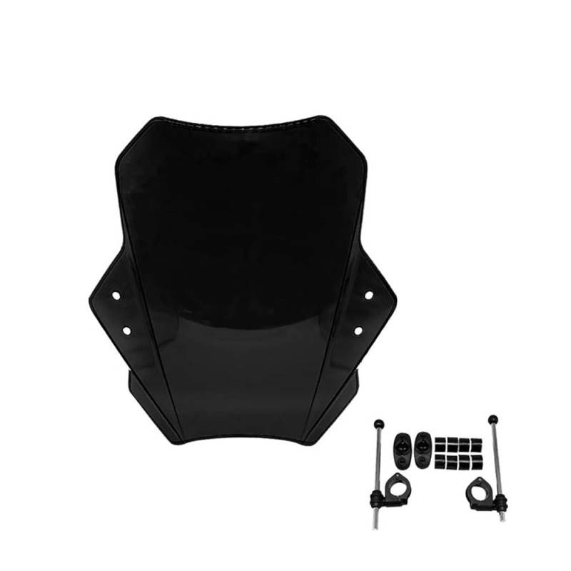 Windschutzscheibe, Motorrad, verstellbar, für CFMOTO CLX700 für CB1000R MT07 MT09 von CSABFGDK
