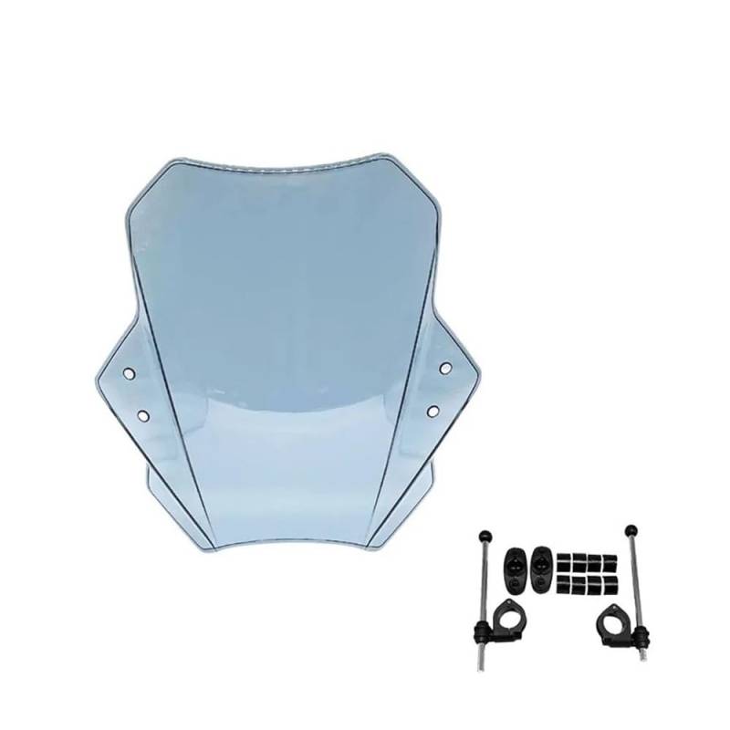Windschutzscheibe, Motorrad, verstellbar, für CFMOTO CLX700 für CB1000R MT07 MT09 von CSABFGDK