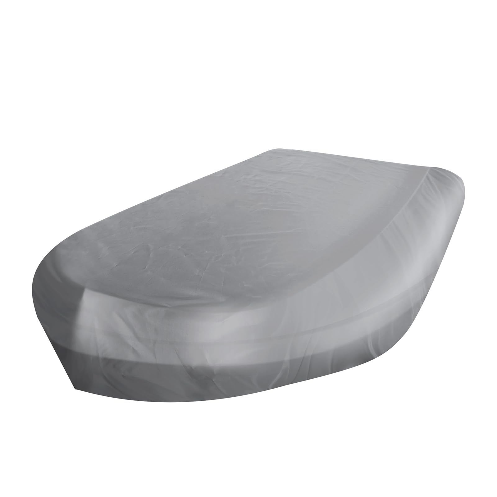 Abdeckplanen für Boote, Oxford Ruderboot Schlauchboot Abdeckung, Wasserdicht UV-beständig Staubdicht Schutz Cover, für Kayak Ruderboot/Canoe Angelboot (Grau,470X210X46cm) von CSARPECT