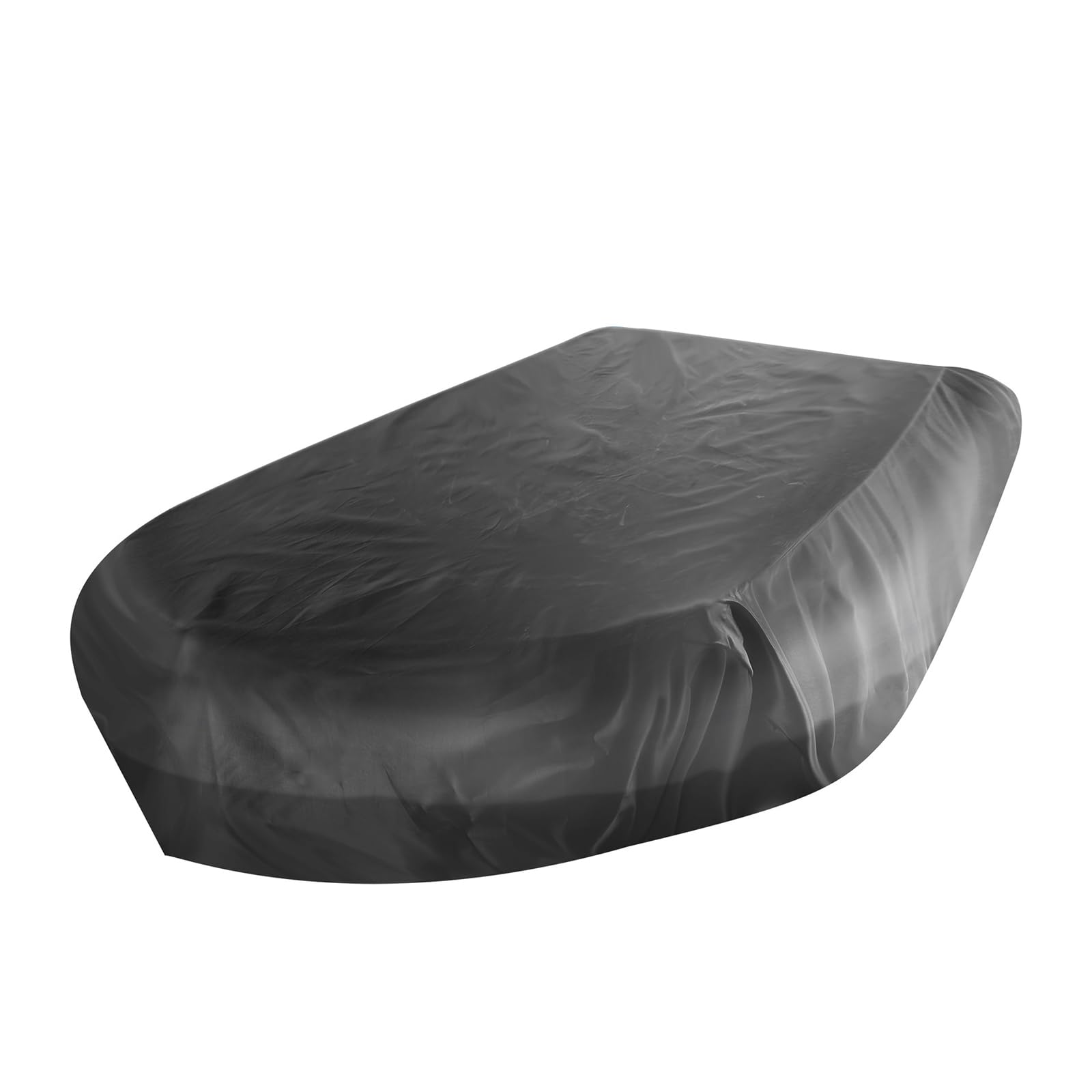 Abdeckplanen für Boote, Oxford Ruderboot Schlauchboot Abdeckung, Wasserdicht UV-beständig Staubdicht Schutz Cover, für Kayak Ruderboot/Canoe Angelboot (Schwarz,270X94X46cm) von CSARPECT