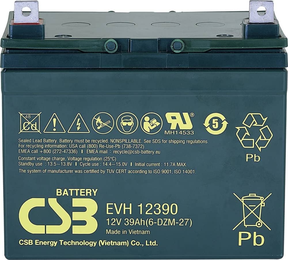 CSB Bleiakku EVH12390 zyklenfest CSB Bleiakku EVH12390 zyklenfest von CSB Battery