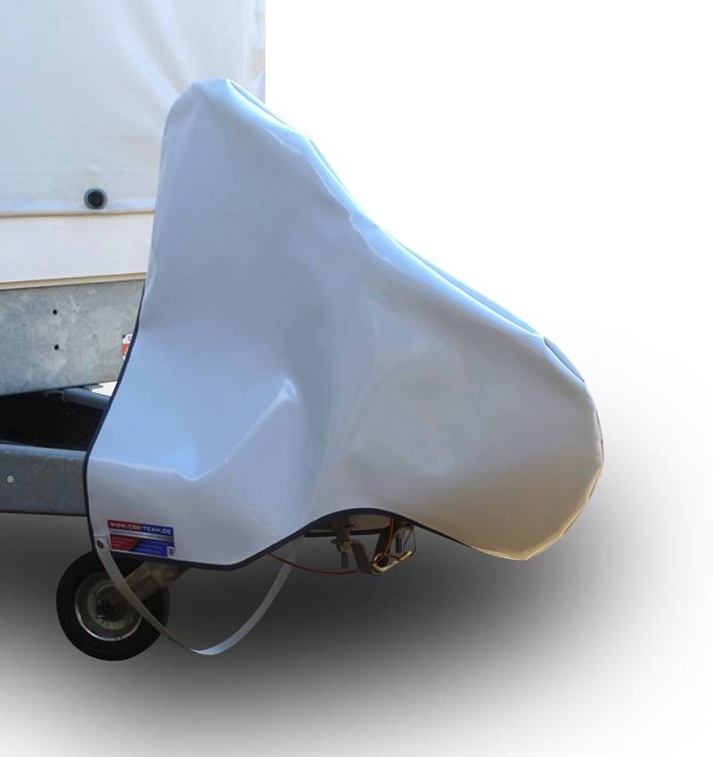 Premium Deichselhaube aus LKW-Plane: Universal Deichselschutzhülle - UV-Schutz, Wasserdicht & Langlebig für Wohnwagen und Anhänger von CSK Team