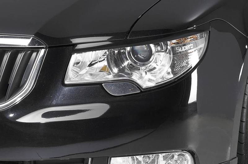 CSR-Automotive Scheinwerferblenden Oben Kompatibel mit/Ersatz für Skoda Superb 2 SB156 von CSR-Automotive