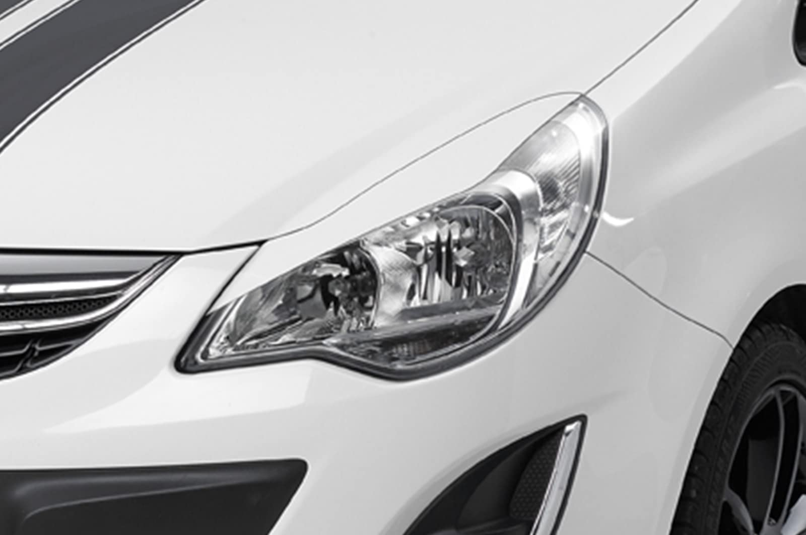 CSR-Automotive Scheinwerferblenden Kompatibel mit/Ersatz für Opel Corsa D SB199 von CSR-Automotive