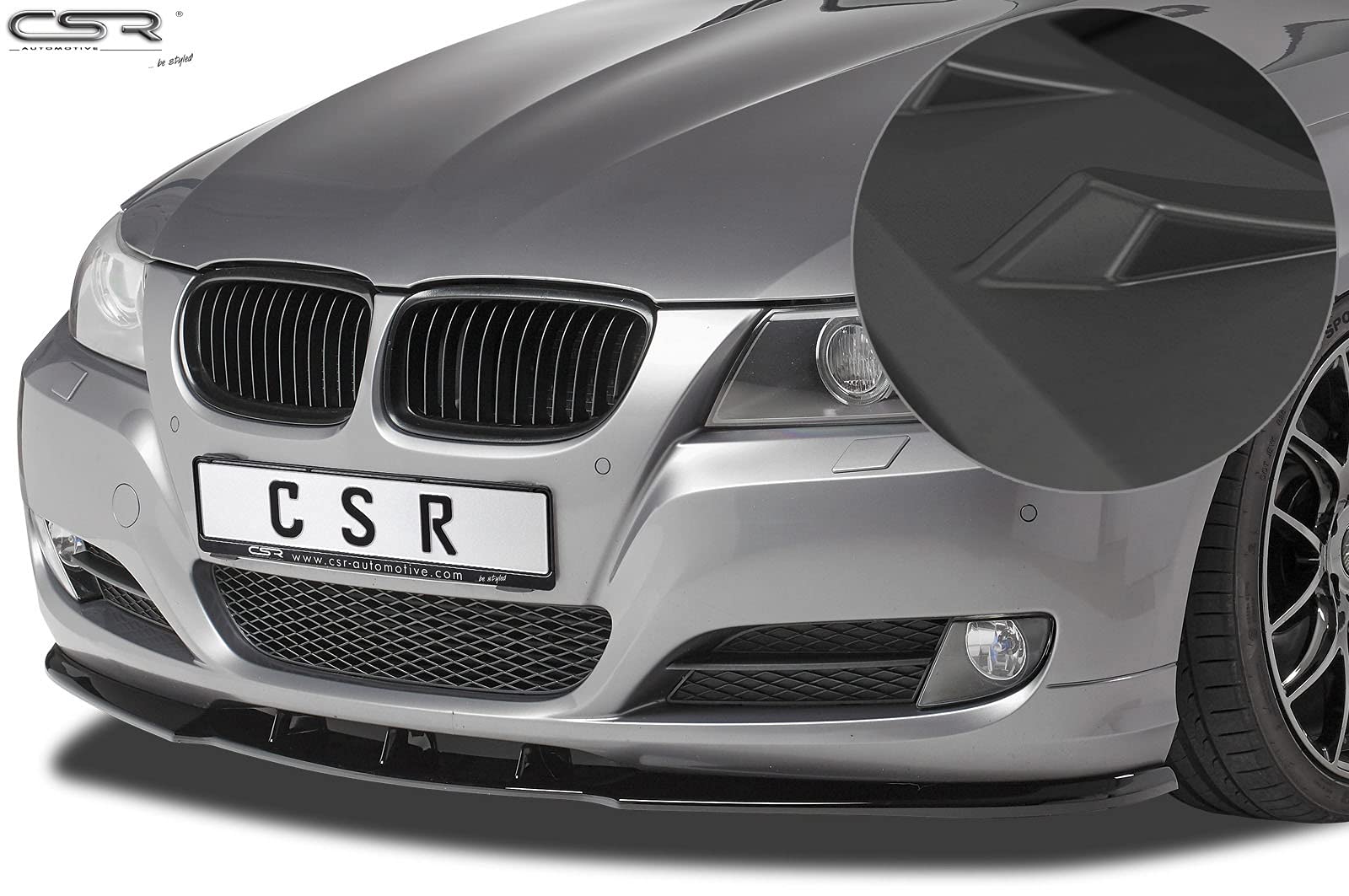 Cup-Spoilerlippe mit ABE Kompatibel mit/Ersatz für BMW E90 / E91 LCI CSL327-L von CSR-Automotive