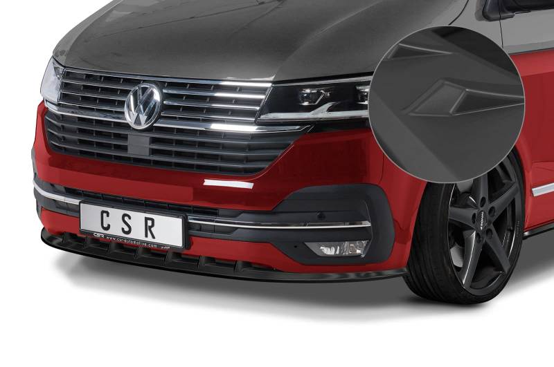 CSR-Automotive Cup-Spoilerlippe mit ABE Kompatibel mit/Ersatz für VW T6.1 Bus CSL364-L von CSR-Automotive
