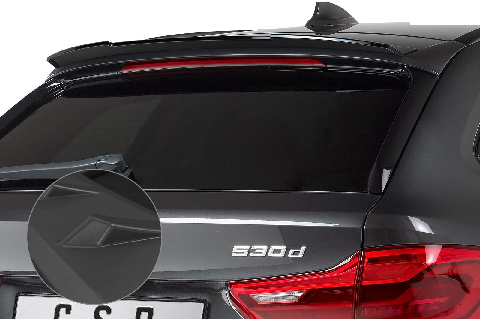 CSR-Automotive Heckflügel mit ABE Kompatibel mit/Ersatz für BMW 5er G31 HF624-L von CSR-Automotive