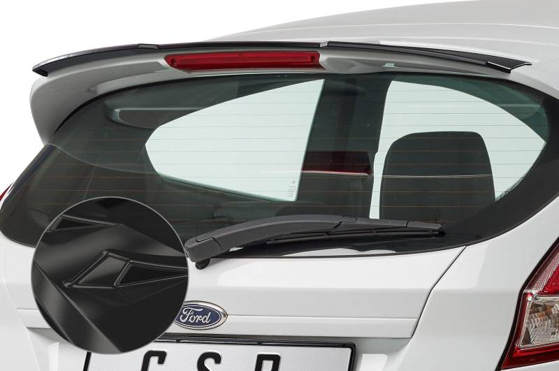 CSR-Automotive Heckflügel mit ABE Kompatibel mit Ford Fiesta MK7 ST/ST-Line HF676-G von CSR-Automotive