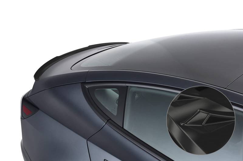 CSR-Automotive Heckflügel schwarz glänzend für Tesla Model 3 mit ABE von CSR-Automotive