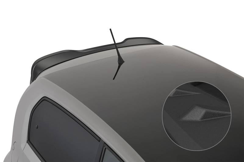 CSR-Automotive Heckflügel Kompatibel mit VW up! GTI HF579-S Mattschwarz mit ABE (Eintragungsfrei!) von CSR-Automotive
