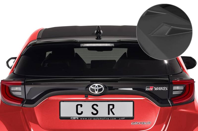 CSR-Automotive Heckflügel mit ABE Kompatibel mit Toyota GR Yaris (Typ XP21) HF845-L von CSR-Automotive