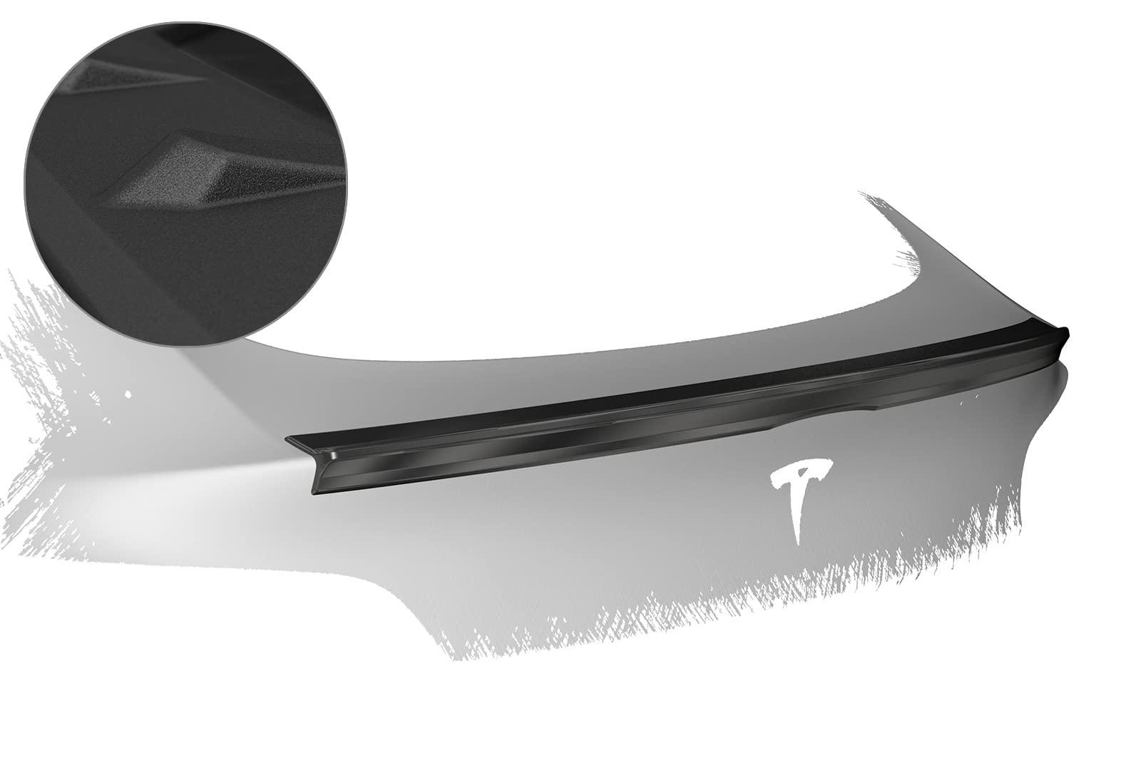 CSR-Automotive Heckflügel mit ABE Kompatibel mitTesla Model Y HF878-S von CSR-Automotive