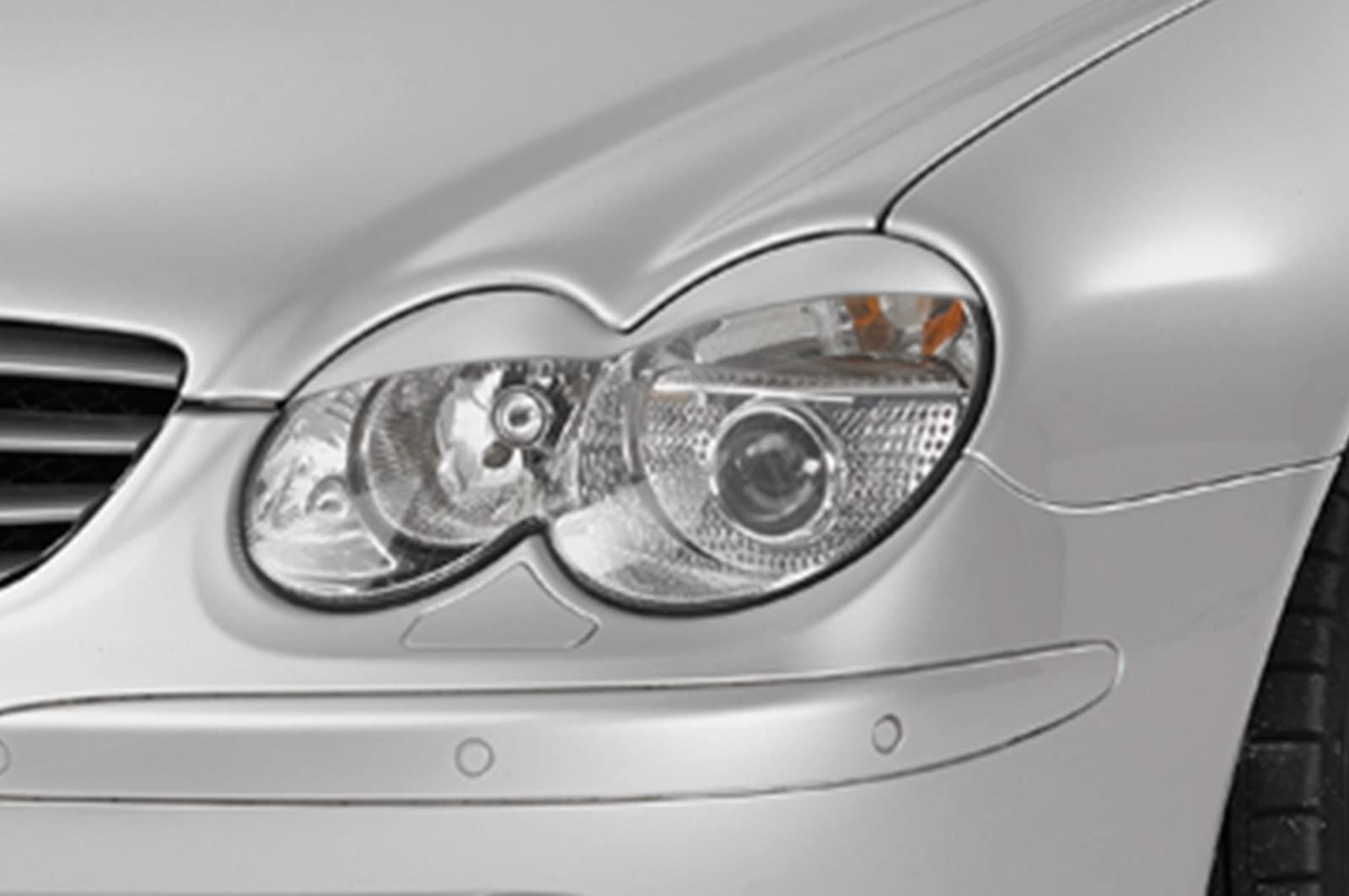 CSR-Automotive Scheinwerferblenden Kompatibel mit/Ersatz für Mercedes Benz SL-Klasse R230 SB202 von CSR-Automotive