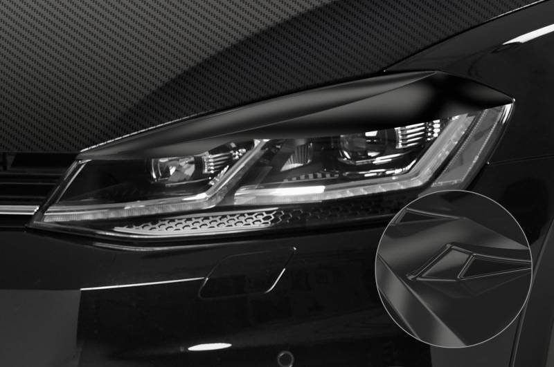 CSR - Automotive Scheinwerferblenden Kompatibel mit/Ersatz für VW Golf 7 (Typ AU) SB301-G von CSR-Automotive