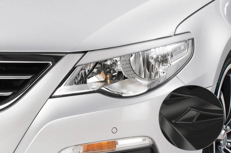 CSR-Automotive Scheinwerferblenden Kompatibel mit/Ersatz für VW Passat CC (Typ 35) SB140-G von CSR-Automotive