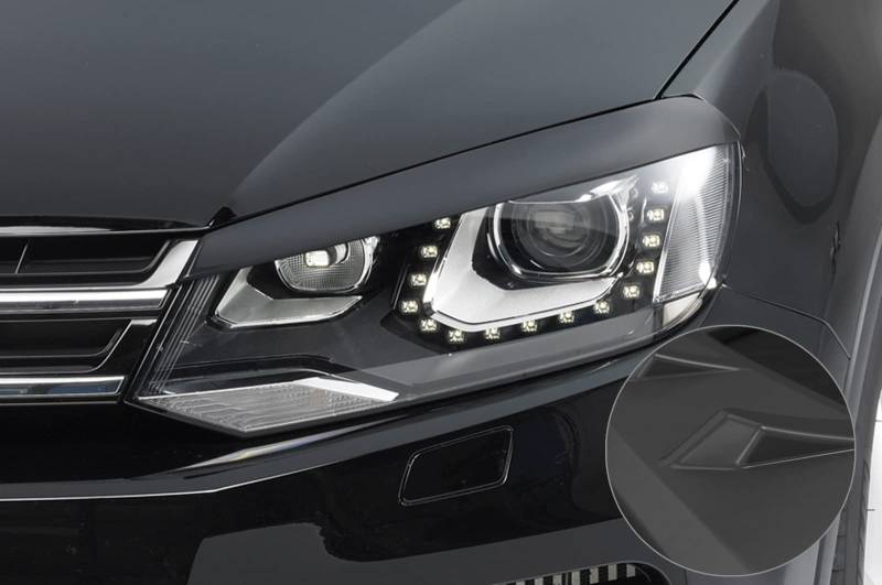 CSR-Automotive Scheinwerferblenden Kompatibel mit/Ersatz für VW Touareg II (Typ 7P) SB085-L von CSR-Automotive