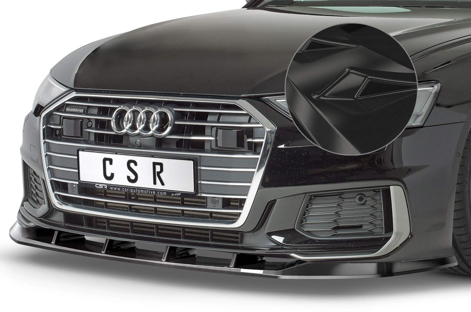 CSR-Automotive Cup-Spoilerlippe mit ABE Kompatibel mit/Ersatz für Audi A6 C8 4K S-Line / S6 C8 4K CSL413-G CSR-Automotive Cup-Spoilerlippe mit ABE Kompatibel mit/Ersatz für Audi A6 C8 4K S-Line / S6 C8 4K CSL413-G von CSR-Automotive