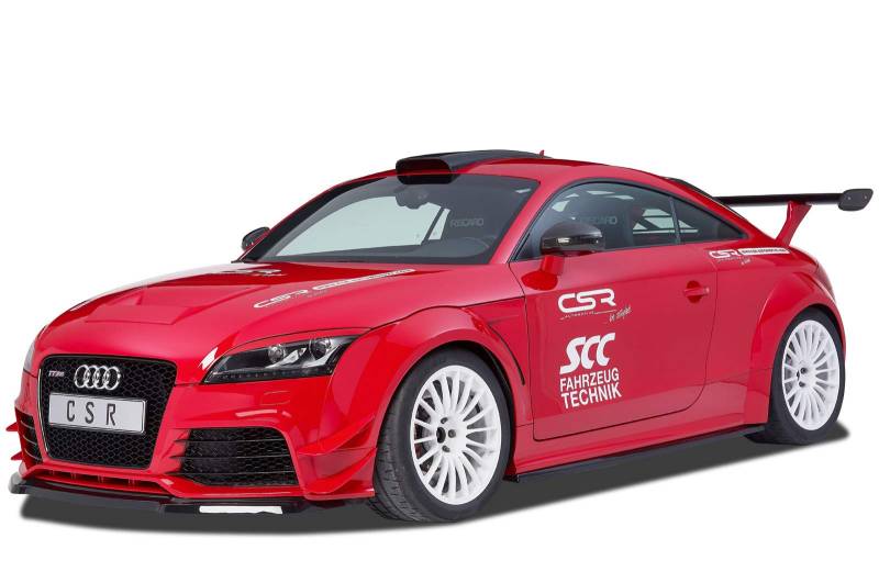 CSR-Automotive Cup-Spoilerlippe mit ABE Kompatibel mit/Ersatz für Audi TT RS 8J CSL226-S von CSR-Automotive